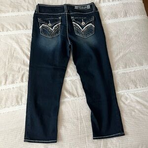 Like new HYDRAULIC Capri denim